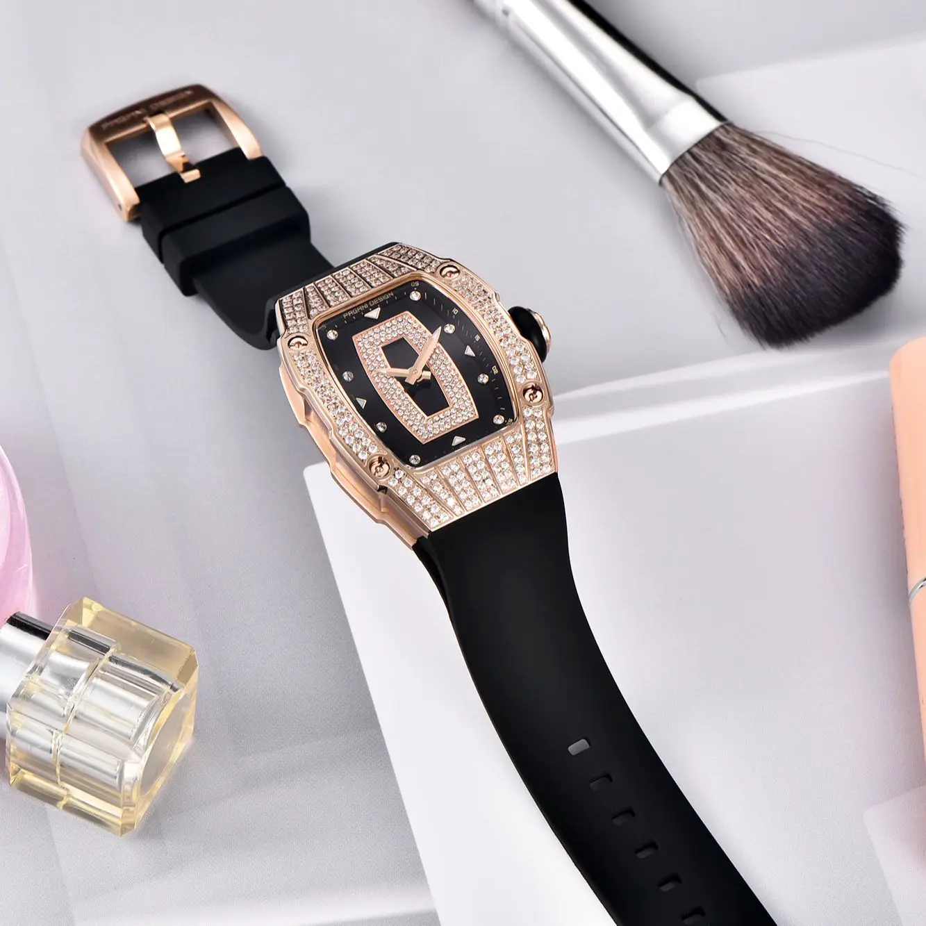 2024 NEW PAGANI DESIGN Luxury Women Fashion Quality Diamond Studded Quartz Watches Ladies Elegant Wristwatches Montre Femme