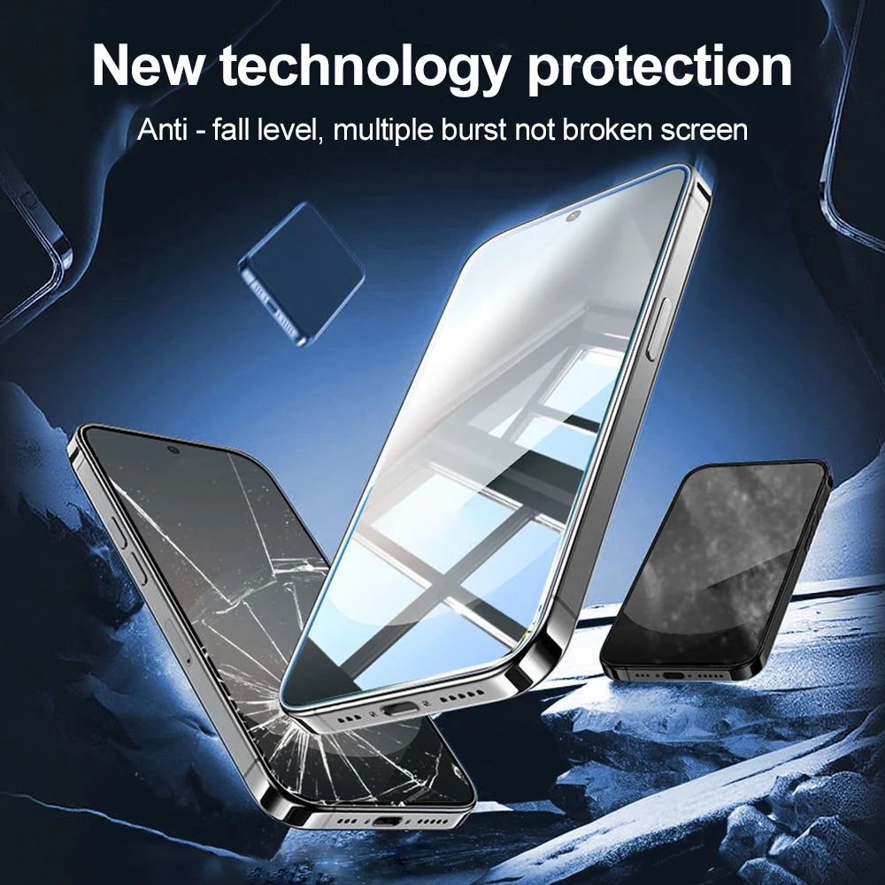 HD Clear Screen Protector - Fingerprint-Resistant Tempered Glass (1-5 Pack)