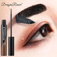 Peel-off Waterproof Tint Eyebrow Gel Makeup Long Lasting Eye Brow Enhancers Liquid Gel Tear Wear Easy Natural Brown Gray Tattoo 2