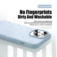 Luxury Shockproof Case For Apple iPhone 11 12 13 14 15 16 Pro Max Plus Liquid Silicone Cases Bumper Soft Cover Phone Accessories - Image 5