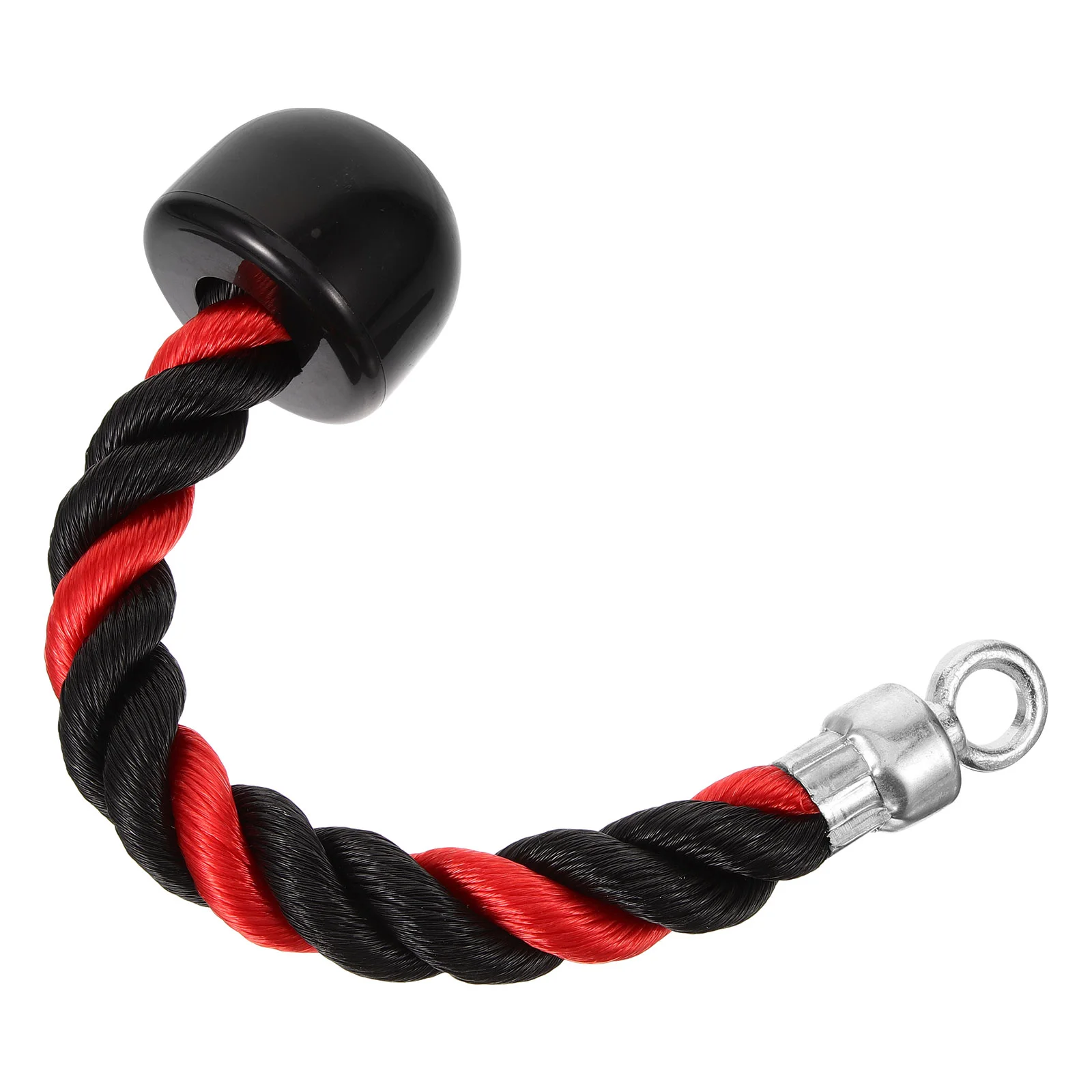 

Puller Cable Attachments Gym Fitness Training Rope Handle Tricep Grip Triceps Nylon Heavy Duty Biceps Training Rope Fitness