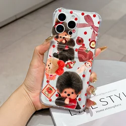 Charming Kawaii Monchhichis Card Holder Phone Case - Samsung S23 5G (TKB - 430TB712100A1)