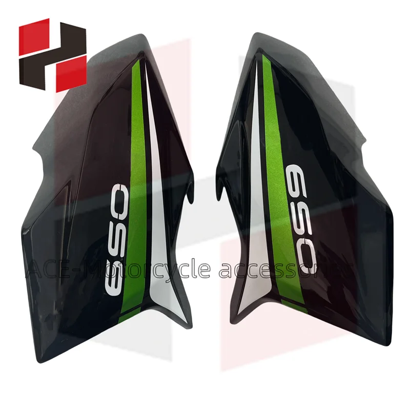 Front side cover fuel tank gas fairing panel cover side panel for Kawasaki z650 motorcycle fairing