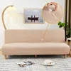 Armless Sofa Bed Slipcover Couch Cover Without Armrests Stretch Folding Futon Cover Dust-proof Elastic Removable Fundas Sofa 6