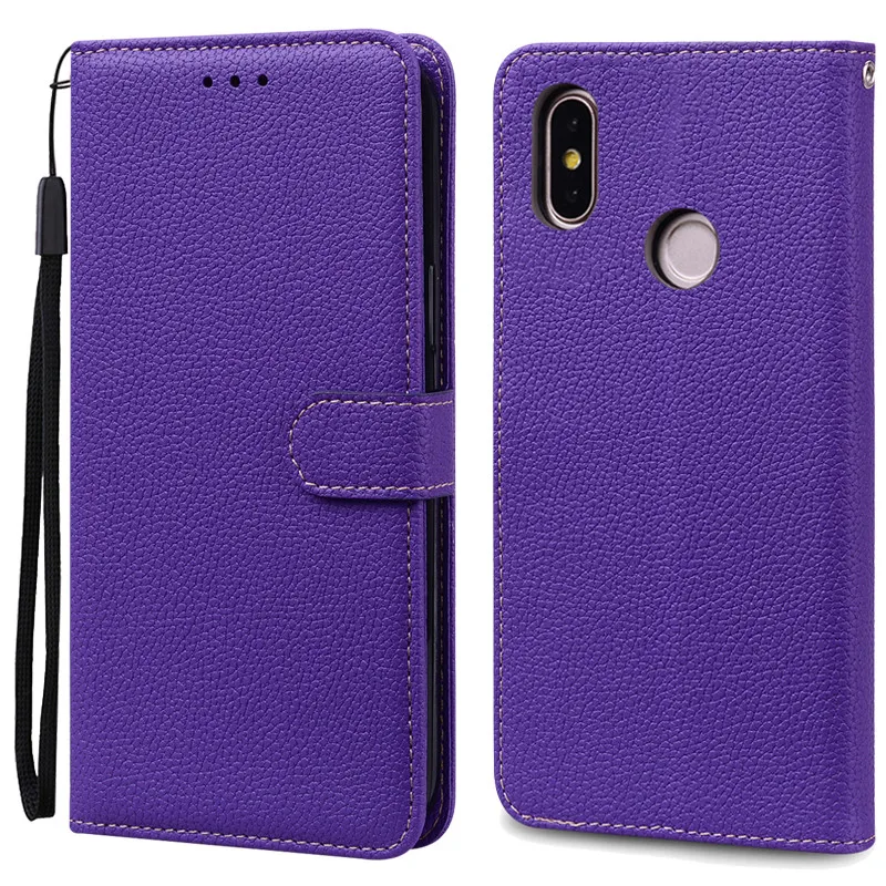 Luxury Leather Wallet Flip Case - Elegant Protective Cover