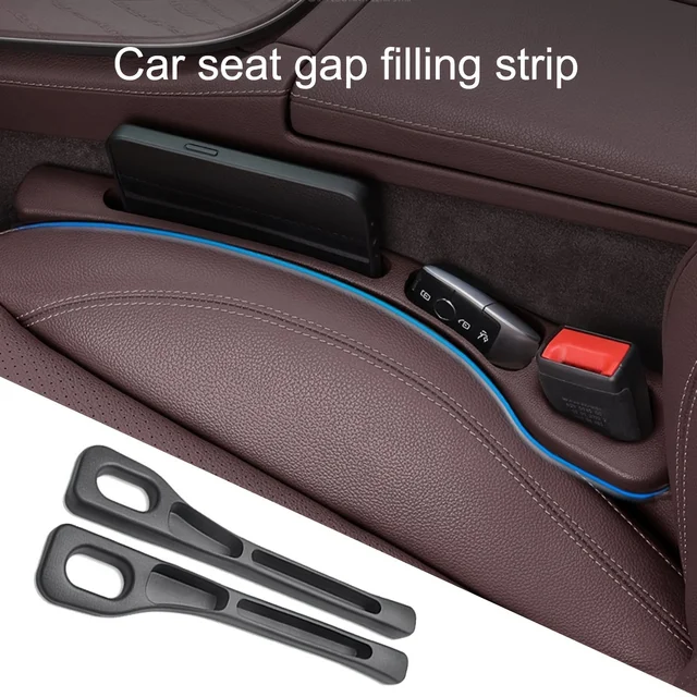 2pc Car Seat Gap Filler Organizer Pu Waterproof Car Seat Gap Plug Strip with 2 Grooves Seat Gap Storage Auto Interior Accessorie 3 2pc Car Seat Gap Filler Organizer Pu Waterproof Car Seat Gap Plug Strip with 2 Grooves Seat Gap Storage Auto Interior Accessorie 3