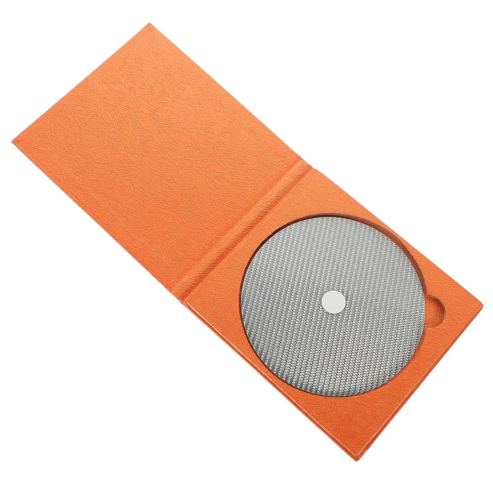 Acrylic Turntable Mat Carbon Fiber CD DVD Stabilizer Mat High Temperature Resistant Fireproof Pad For DVD Accessories Camping