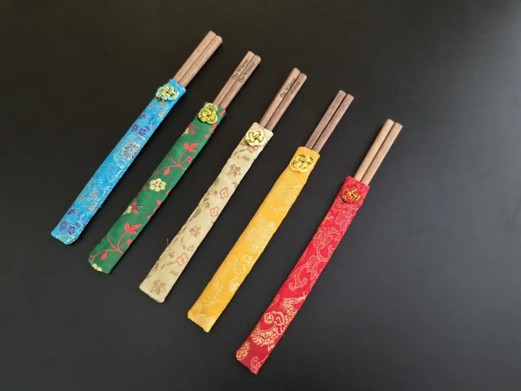 Description Picture 5 of item10-60Pairs Bamboo Chopsticks Custom Wedding Chopsticks Personalized Chopsticks Chinese Party Favors Monogrammed Wedding Gifts