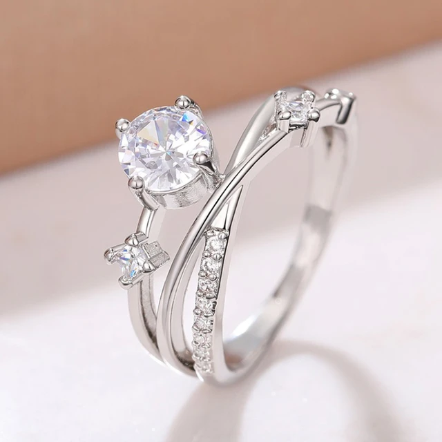 92.5 Silver Traditional Fancy Finger Ring For Women - Silver Palace