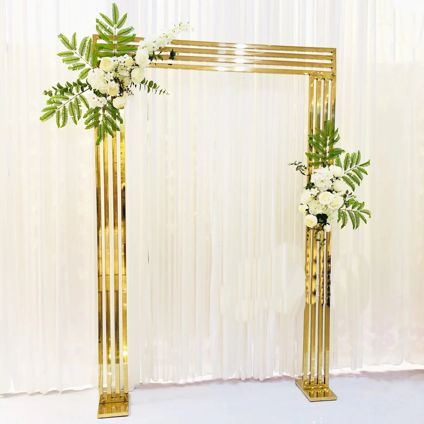 

Wedding Party Flower Wall Arch Frame Welcome Sign Flag Stand Home Screen Door Birthday Shower Dessert Backdrops Decor