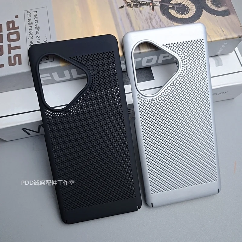 Slim Cooling Fashion Phone Case - Lightweight PC Hard Back Cover with Stylish Bumper Design