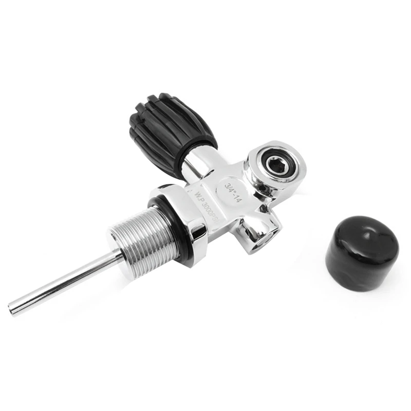 

3000Psi 250Bar 3/4-14NPS High Pressure Scuba Diving Tank Valve Cylinder Reducing Valve Spare Parts Accessories
