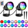 Garden Light EU/US/UK Plug Outdoor IP65 Waterproof Landscape Decoration Spotlight for Tree Pathway Lawn Countyard Lamp 110V 220V 1