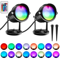 Garden Light EU/US/UK Plug Outdoor IP65 Waterproof Landscape Decoration Spotlight for Tree Pathway Lawn Countyard Lamp 110V 220V 1