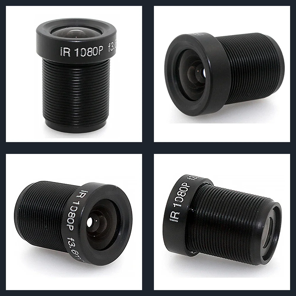camera lens ESCAM 1080P 2.8/3.6/6mm CCTV LENS Security Camera Lens M12 2MP Aperture F1.8 1/2.5" Image Format Surveillance Camera Lens HD