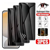 3Pcs Privacy Screen Protectors Film  For Samsung Galaxy S25 S23 S24 Ultra S20 S21 Plus S22 S10 S9 Anti Spy Hydrogel Soft Film