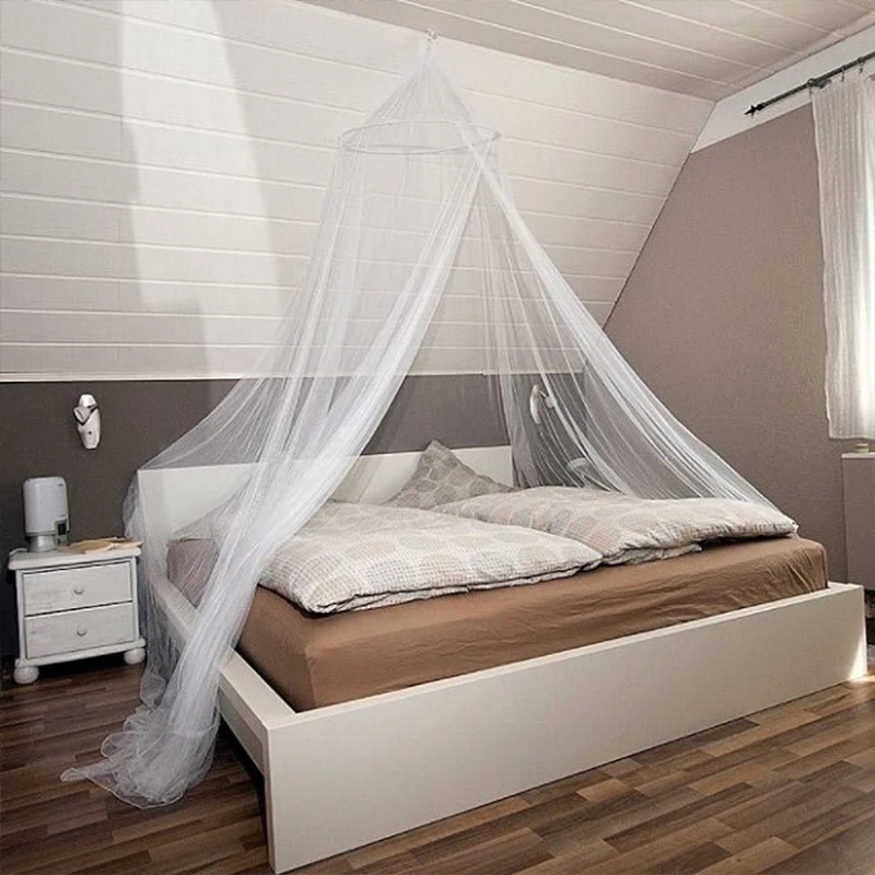 Description Picture 4 of itemMosquito Net Hanging Canopy White Dome Portable Mosquito Control Mosquito Net Bedroom Single Double King Sleeping Mosquito 모기장