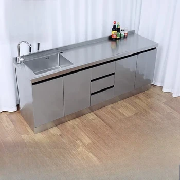 ตู้ใต้อ่างล้างจานสไตล์นอร์ดิก โมเดิร์น มินิมอล สำหรับห้องรับประทานอาหาร ห้องครัว โต๊ะทำงาน ร้านขายผลไม้ เฟอร์นิเจอร์บ้านคุณภาพสูง Cocina FYKC 1