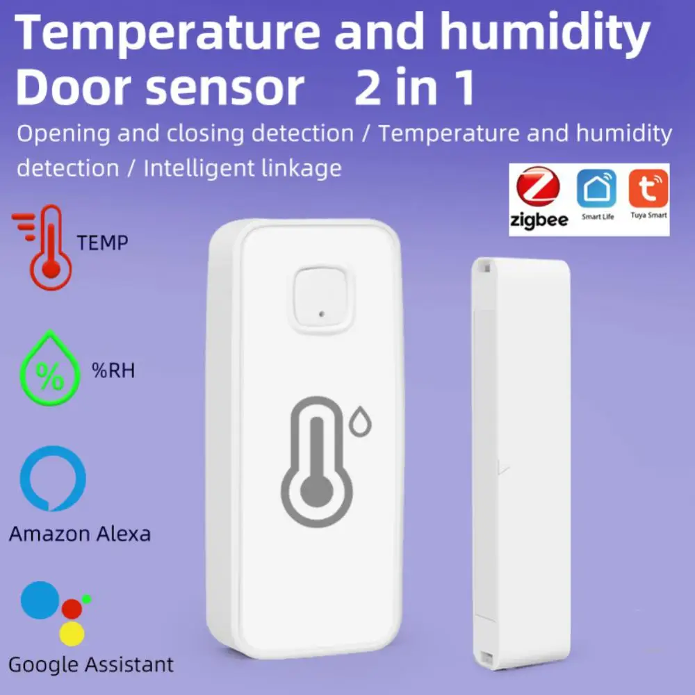 Tuya Smart Homekit And Zigbee Temperature And Humidity Two-in-one Smart  Screen Display Transmission Sensor - Automation Modules - AliExpress