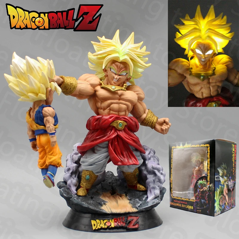 Figurine Broly 17 Cm - Dragon Ball Anime GK - Statue PVC - Collection Neuve