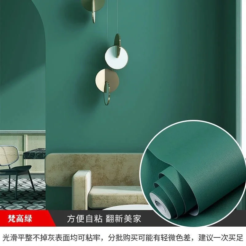 Auto-adesivo Vinyl Macaron Wallpaper Filme Impermeável Adesivos de Parede Móveis de Mesa Decoração do Quarto 80cm