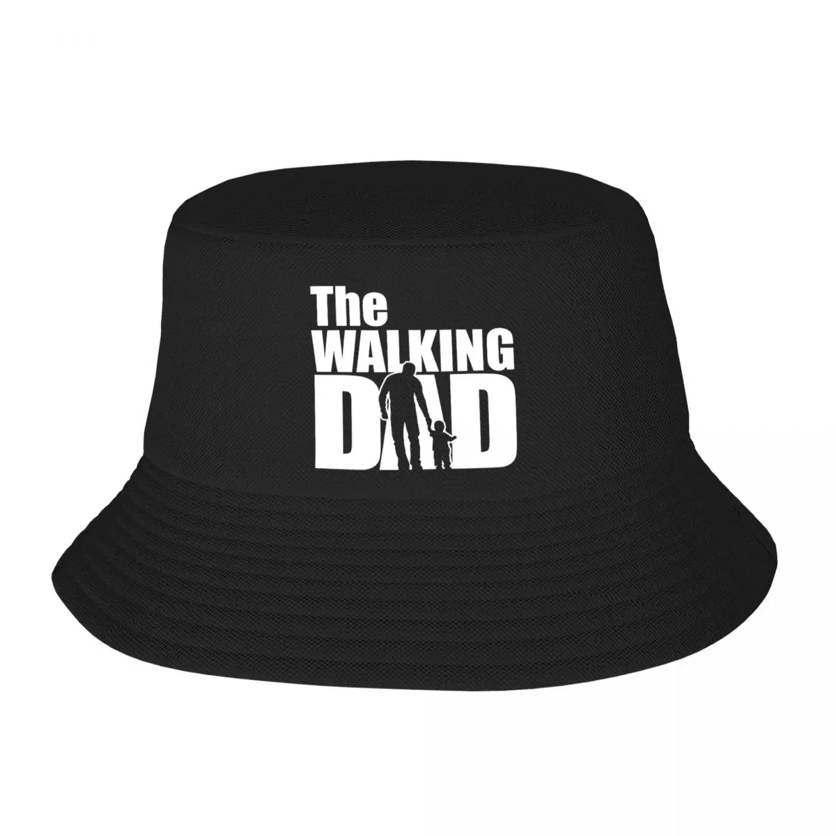 

The Walking Dad Bucket Hats Panama Hat Children Bob Hats Cool Fisherman Hats Summer Beach Fishing Unisex Caps