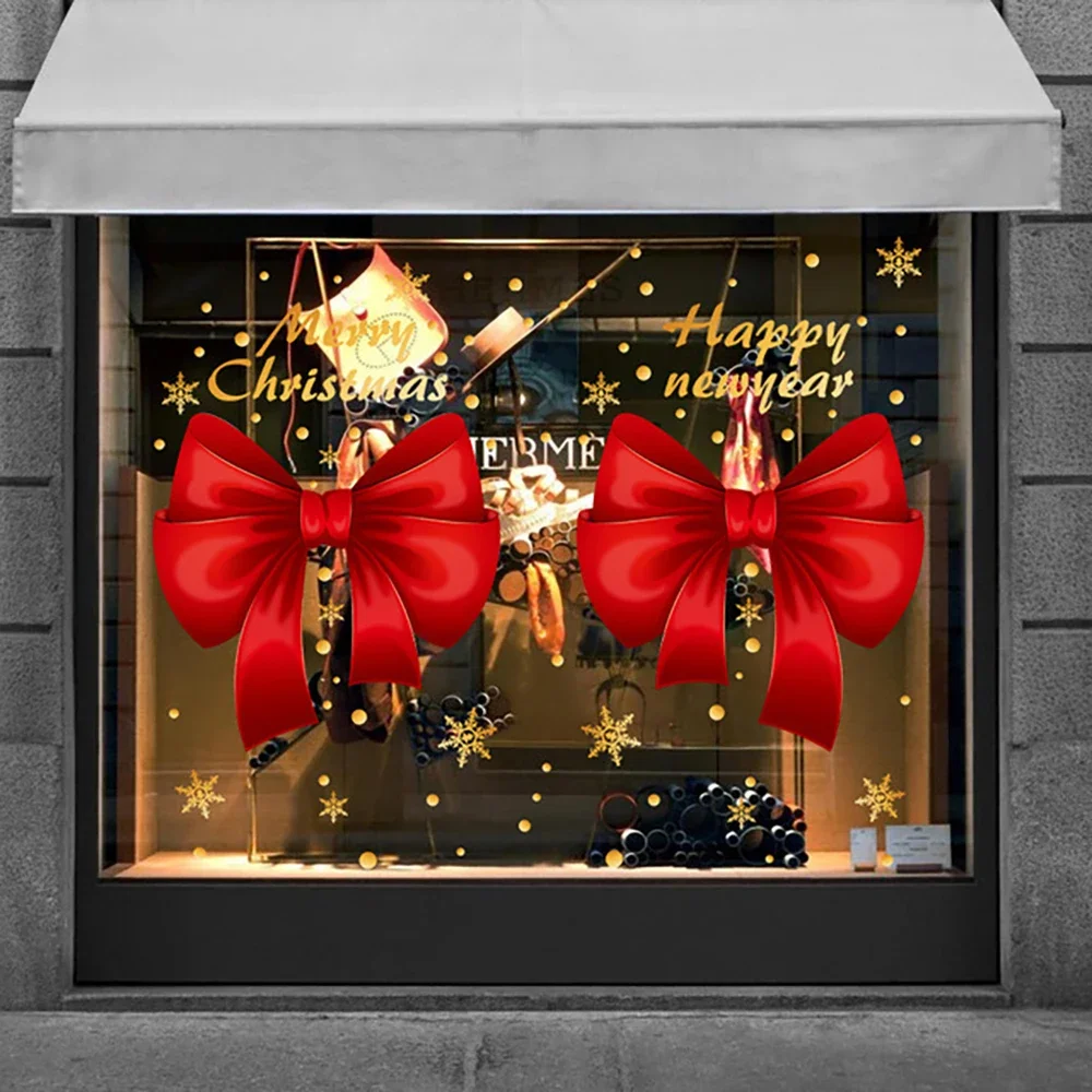 Christmas Stickers Home Atmosphere Decoration Children's Room Window Store Window Static Glass