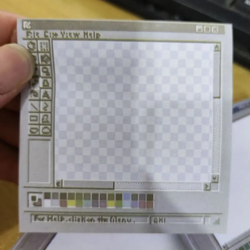 50 Sheets Computer Drawing Board Pattern Notepad Funny Stationery Self-Adhesive Kawaii Notepad Memo Pad Office School Supplies - Image 11