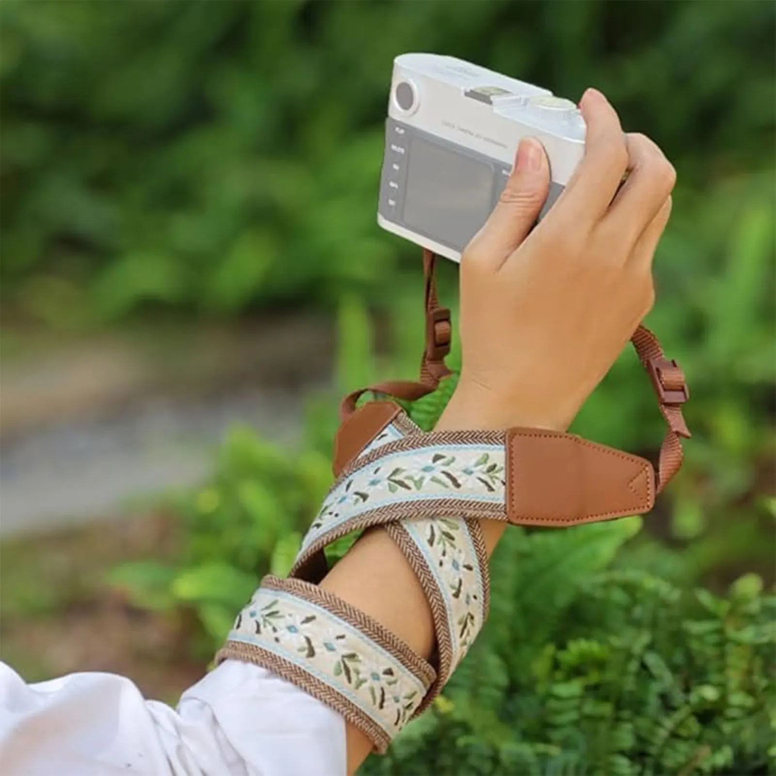 맞춤형 조절 가능 카메라 스트랩 빈티지 숄더 스트랩 디지털 카메라 DSLR 카메라 빈티지 카메라 숄더 스트랩