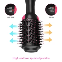 Hair Dryer Hot Air Brush Styler and Volumizer Hair Straightener Curler Comb Roller Electric Ion Blow Dryer Brush 2