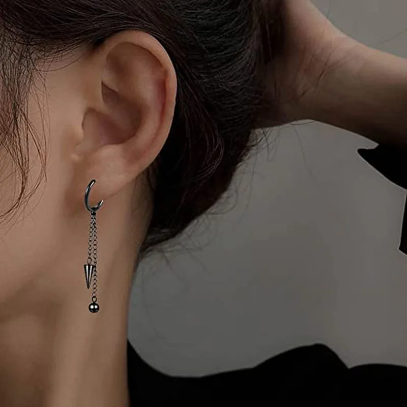 Magnetic Earrings 1 Pc Stainless Steel Clip On Earrings Set Kpop Style for Men Women