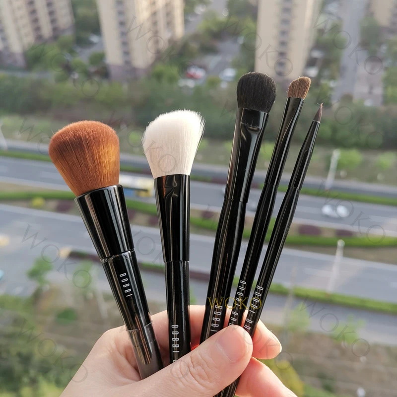 BB- 5pcs Makeup Brushes Set Full Coverage & Touch Up Face Cream Blush  Powder Brush Eyeshadow Sweep Eye Liner Cosmetic Brush Set