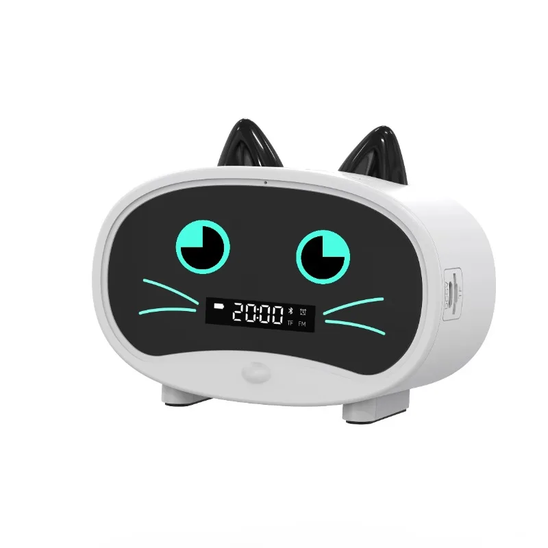 

Cut Speaker Cat Design Build In Battery Tws Bass Stereo Multi Expression Children Mini Wireless Speaker Gift