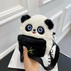 Personalized Cute Cartoon Plush Giant Panda Crossbody Bag Customized Embroidered Name One Shoulder Bag Doll Backpack Girl Gift 5