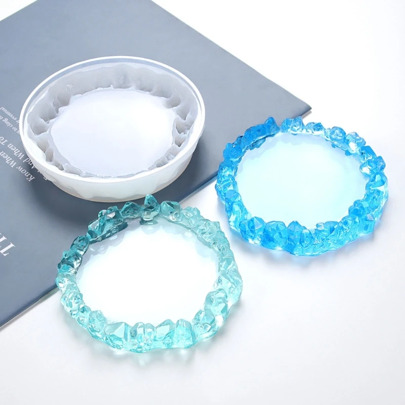 

Crystal Cluster Silicone Molds Silicone Resin Mold Epoxy Molds for Casting with Resin Cement and Clay