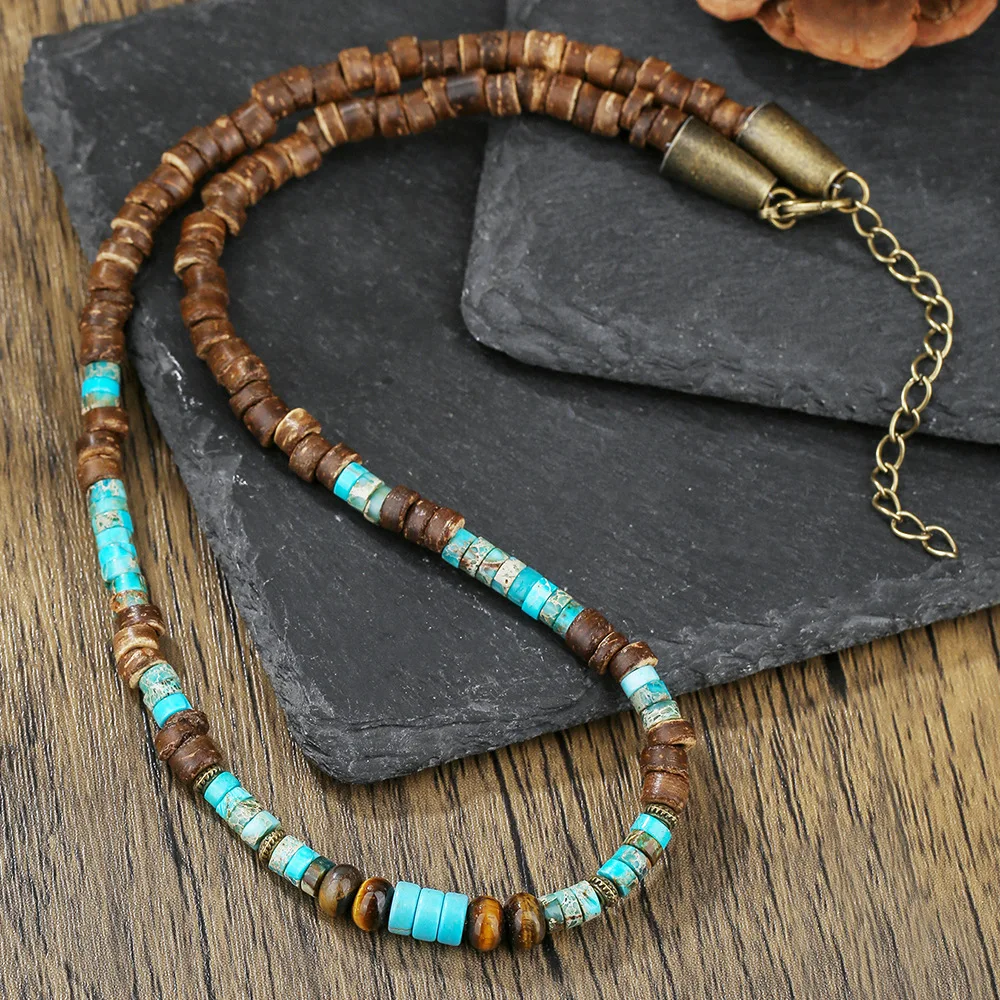 l nut ell Men's Nelace Cross-Border King Stone Separator Faion Jewelry Accories New Sle Summer Trend