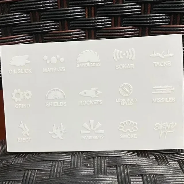 Car Window Buttons Sticker Car Instrument Panel Console Switch Sticker Novelty Car Interior Fake Button Decoration Accessories - Image 6