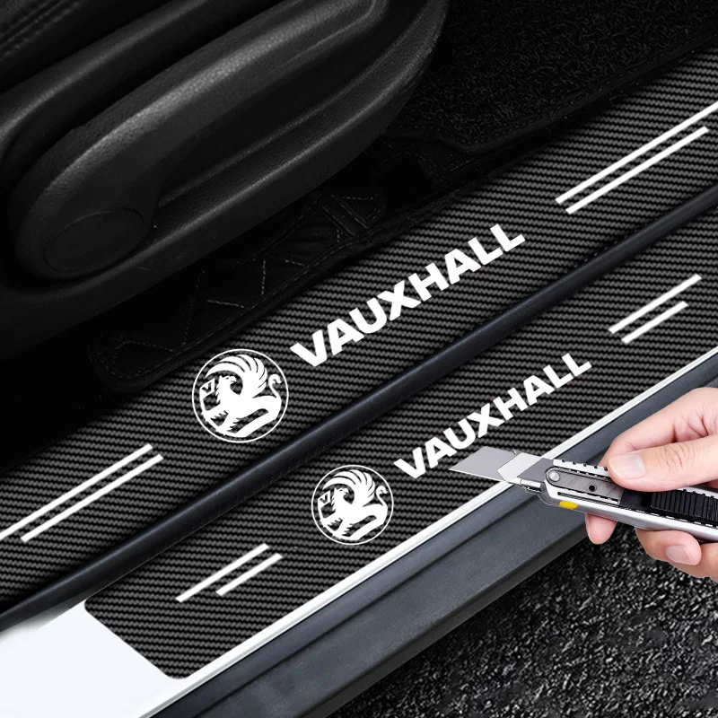 Premium Car Door Sill Plate Protector Stickers - Universal Fit for Enhanced Vehicle Interiors