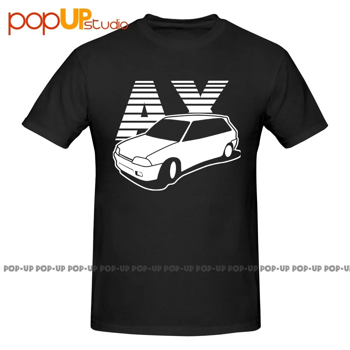 

Lumipix Ax Citroen Car Shirt T-shirt Tee Cool Daily Premium Best Seller 2024 High quality Brand T shirt Casual Printed