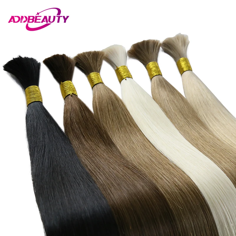 Straight Bulk Human Hair 72cm 100g Long Remy Human Hair Bulk for Braiding No Weft Unproccessed Brazilian Human Hair Extension