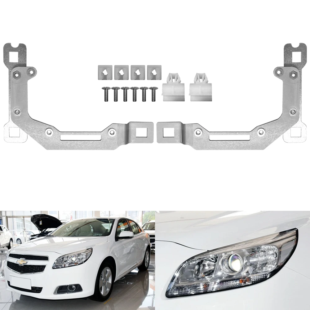 

Адаптер для стайлинга автомобиля Taochis, кронштейн для фар для Chevrolet Malibu Xenon 2014-2015 Hella 3R G5 5, линза для проектора
