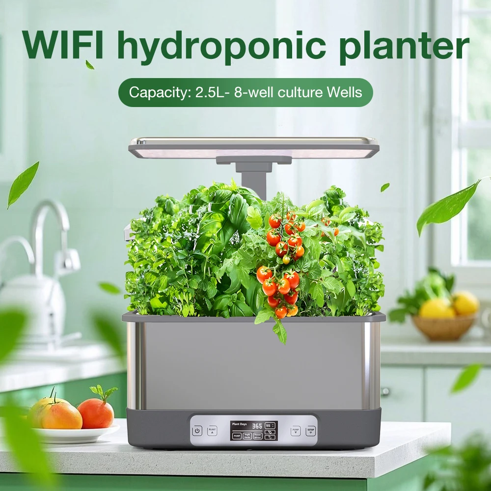 Tuya WiFi Hydroponics Planter Indoor LED Grow Light Automatic Planting Gardening