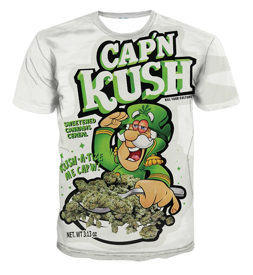 

New Men and Women Fashion 3D T Shirts Food Print T-shirt Personalized Casual Round Neck Short Sleeve T Shirt Kids Tops