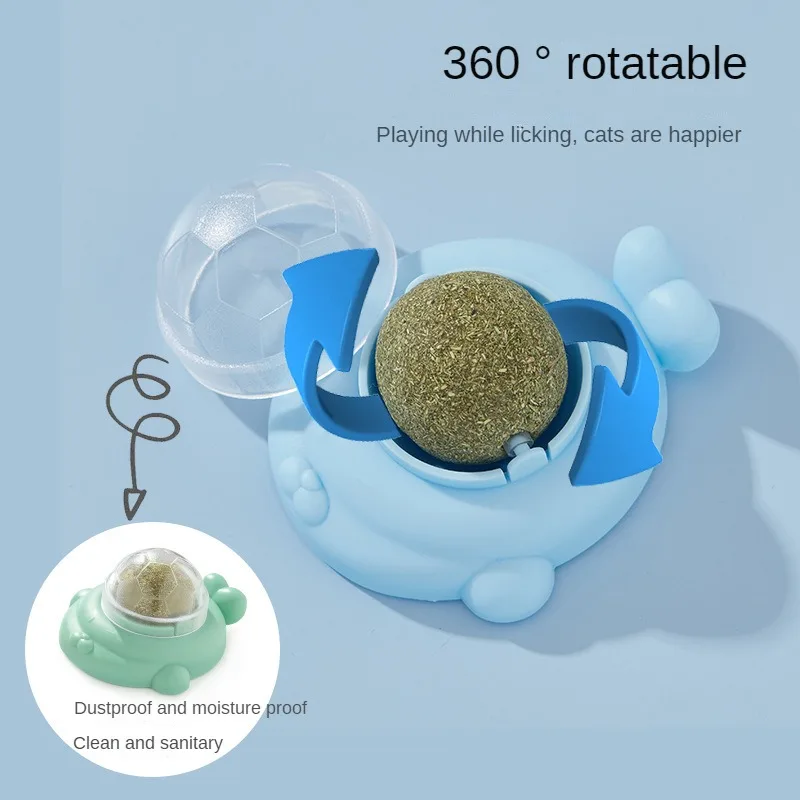 

Cat Toy,Seal shape Catnip Balls for Cat Wall 1 PC,Interactive Toy Edible Kitty Lick Toys for Cat Lick Teeth Cleaning Dental Toy