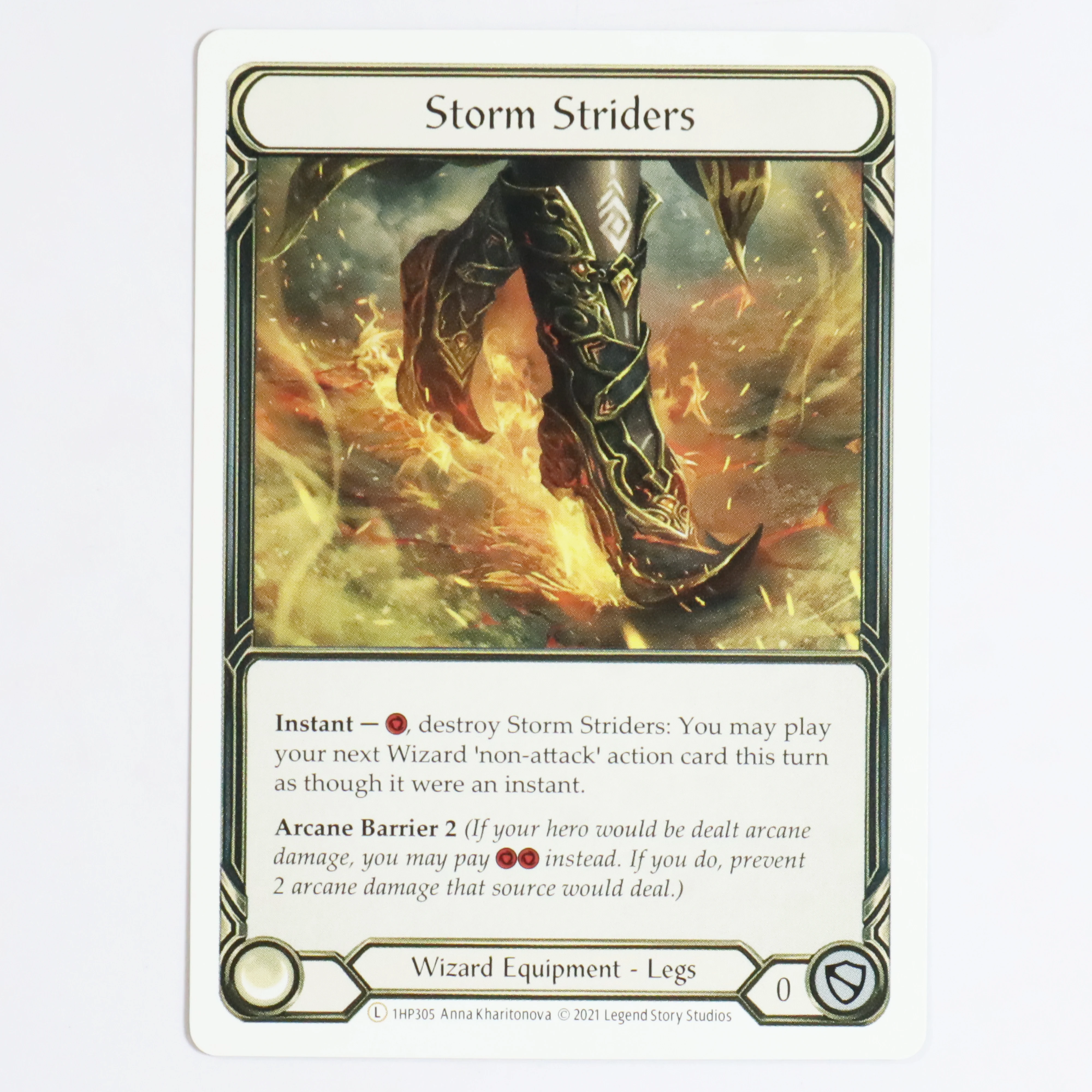 FAB Proxy Game Card TCG Regular Code ARC and 1HP Version Series