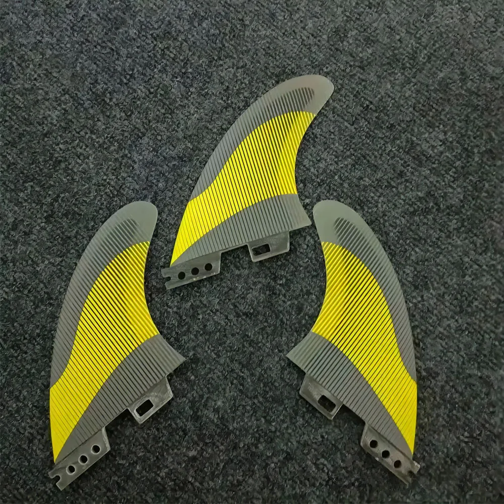 Surfboard Fin Professional FCS2 Surfboard Fin M/L Honeycomb Fiberglass Construction Superior Stability & Durability