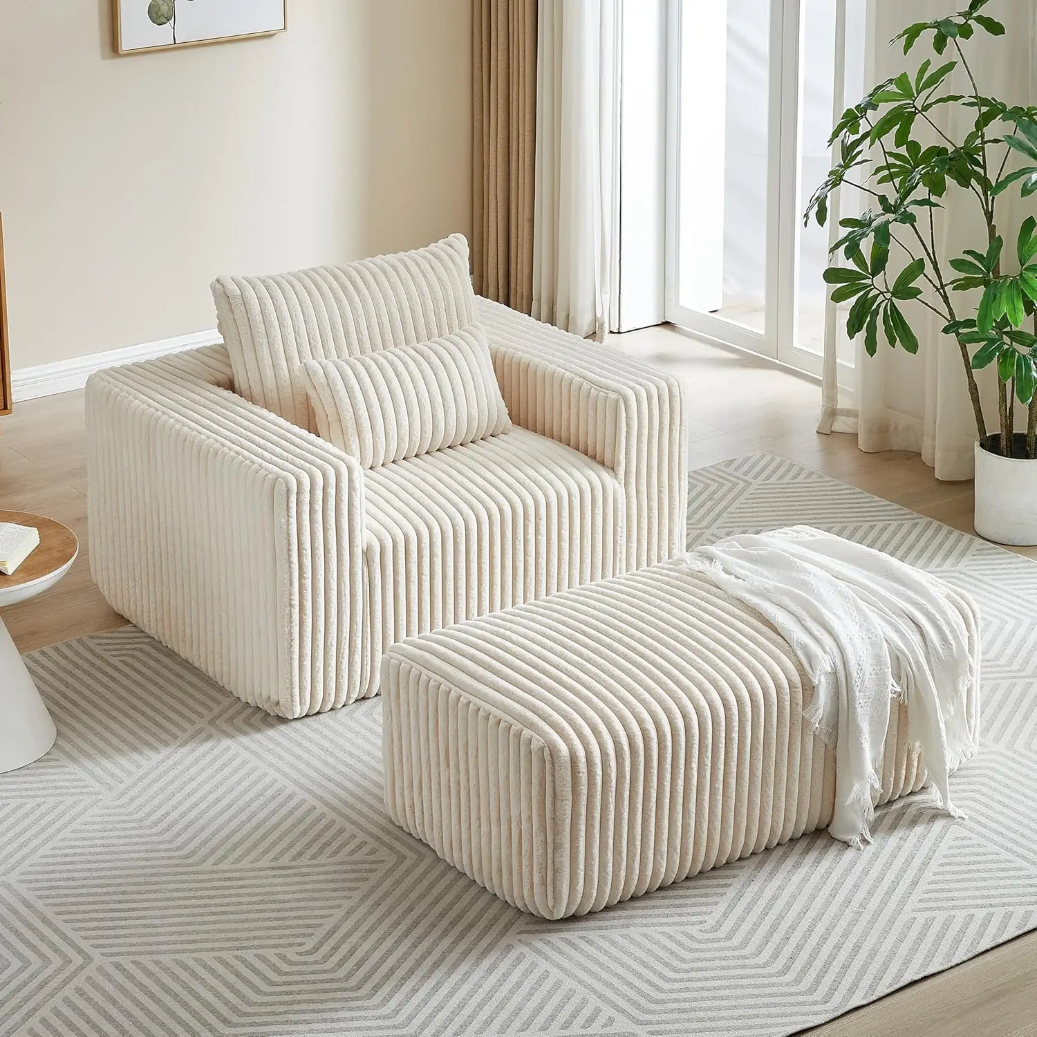 Beige-With Ottman