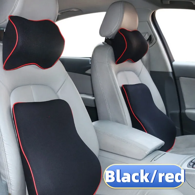 

Car Headrest Neck Pillow Auto Car Neck Cushion Memory Foam Breathable Head Support Neck Rest Protector Automobiles Interior