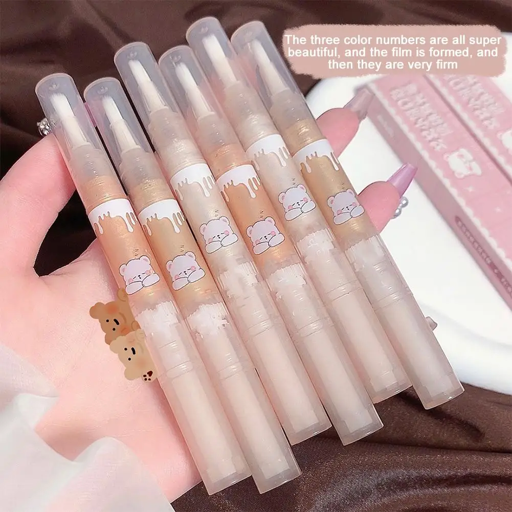 

Waterproof Shiny Diamond Highlight Pen Eye Makeup Highlighter Pearl Shadow Brighten Waterproof Eyeliner White Silkworm Liqu I8A8