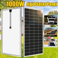 Panneau solaire en aluminium de 360 W, 160 W ou 240 W, panneau photovoltaïque léger, chargeur de batterie 18 V pour camping-car, bateau, maison et véhicule de loisirs 1